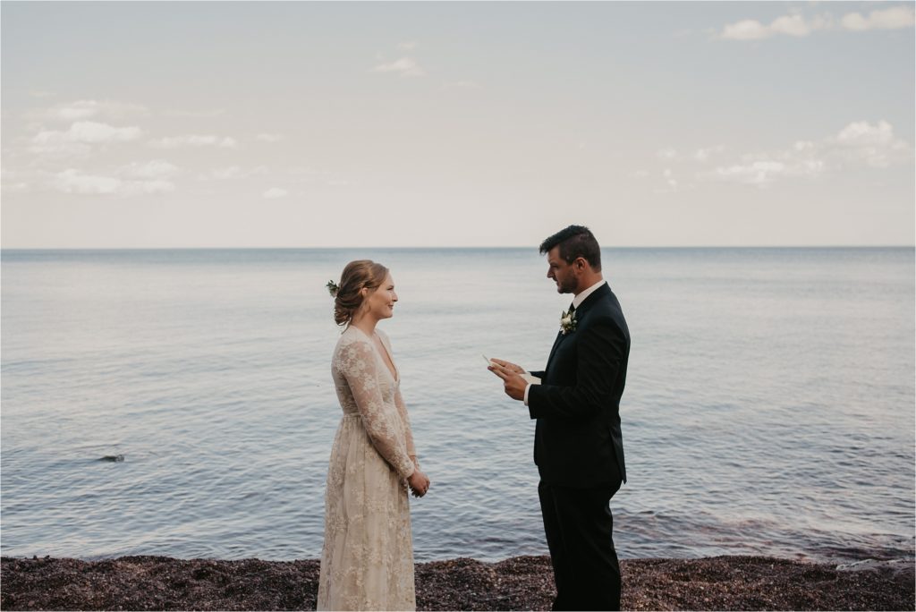 north shore elopement, how to elope, minnesota elopement, elopement photographer